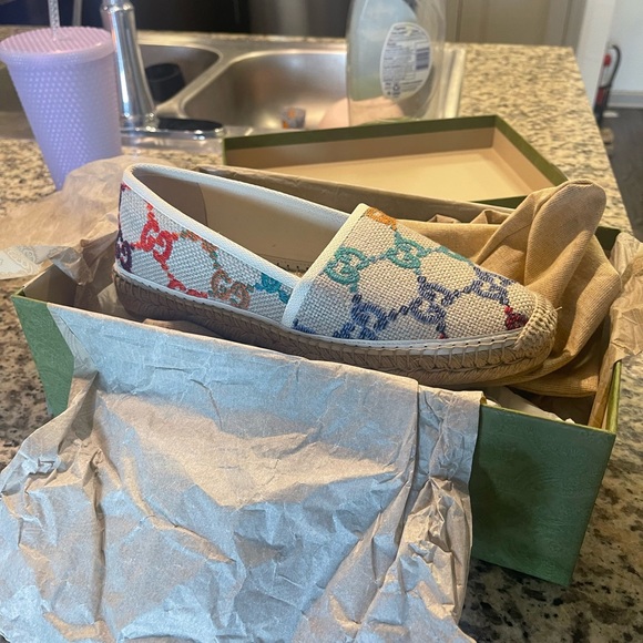 Gucci multi color espadrilles - Picture 8 of 9